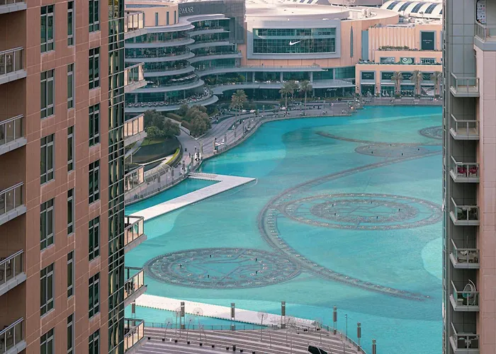 Luxury 2-Br Overlooking Burj & Fountain Views